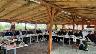 Başkan Okumuş, 7 aylık çalışma sürecini gazetecilere aktardı
