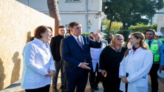 Başkan Tugaydan Eşrefpaşa Hastanesi incelemesi