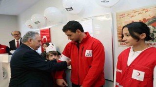 Başkan Yalçın: Türkiyede Kızılay olarak projelendirilen tek bina