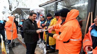 Battalgazi Belediyesi kış mesaisinde