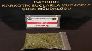 Bayburtta uyuşturucu kullanmaktan yabancı uyruklu 2 kişiye adli işlem yapıldı