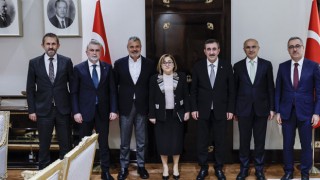 Belediye Başkanlarından Cumhurbaşkanı Yardımcısı Yılmaz’a Ziyaret