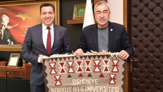 Beşiktaş Genel Koordinatörü Aybaba'dan OKÜ’ye Ziyaret