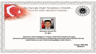 Beykoz Su Altı Savunma Komutanlığında meydana gelen kazada 1 asker şehit oldu
