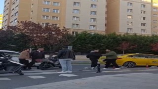 Beylikdüzünde polise ve vatandaşa küfür eden taksici gözaltına alındı