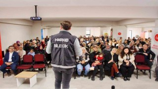 Bilecikte narkotik ekipleri velileri bilgilendirdi