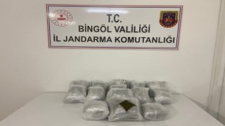 Bingölde 20 kilo esrar ele ele geçirildi