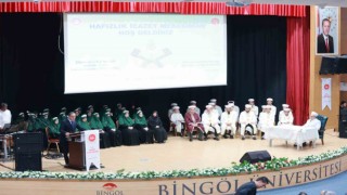 Bingölde 44 hafız, icazet aldı