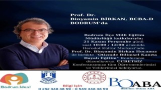 Bodrumda bilimsel kanıta dayalı eğitim konferansı düzenlenecek