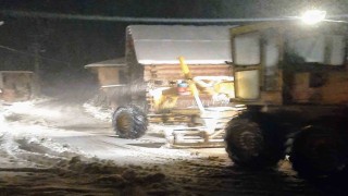 Boluda 134 köy yolu ulaşıma kapandı