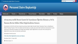 Bölüm başkanının eşi iddiaya göre iki defa okunan sınavda 100 puan alıp 10 kişinin önüne geçip, işe başladı