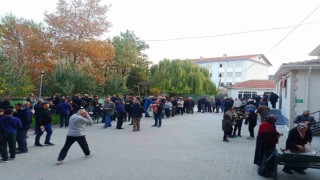 Bozüyükte Huzara giden yol sabah namazı buluşması düzenlendi