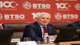 Bursa Büyükşehir Belediye Başkanı Mustafa Bozbey BTSOnun konuğu oldu