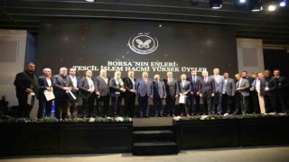 Bursa Ticaret Borsası 100. yıl ödül töreni düzenledi