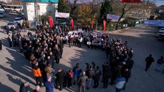 Bursada köylülerden çöplük eylemi