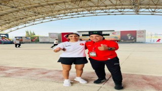Büyükşehir Belediyesporlu Mine Türker, Avrupa şampiyonu