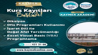 Büyükşehir KAYMEKin yeni kurslarına kayıtlar başladı