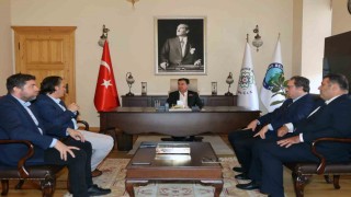 Büyükşehir MUTTAŞ Deniz Hizmetleri A.Şden Başkan Arasa Ziyaret