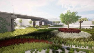 Büyükşehirden otogar önüne estetik dokunuş