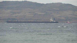 Çanakkale Boğazında kuru yük gemisi arıza yaptı, boğaz çift yönlü trafiğe kapatıldı