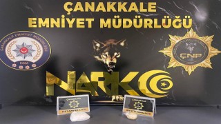 Çanakkalede üzerinden uyuşturucu çıkan şüpheli tutuklandı
