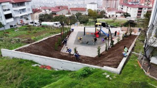 Canikte çocuklara yeni parklar