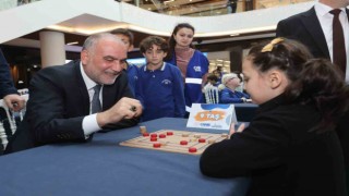 Canikte Zeka Geliştirici Ahşap Akıl ve Strateji Oyunları El Sanatları Sergisi açıldı