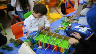Çayırovalı minikler geri dönüşüme katkı sağladı