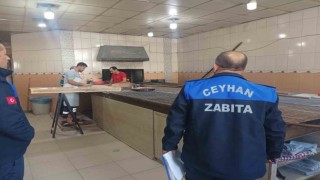 Ceyhan Belediyesi zabıta ekiplerinden denetim