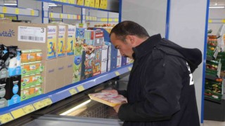 Çiftelerde zabıta ekiplerinden market denetimi