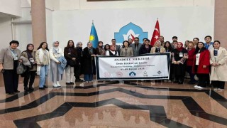 Çil, Bayburtu Kazakistanda temsil etti
