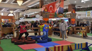 Çocuklar Şahinbeyde eğlendi