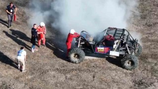 Çorluda off-road yarışları nefesleri kesti