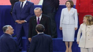 Cumhurbaşkanı Erdoğan, Avrupa Siyasi Topluluğu Zirvesinde aile fotoğrafı çekimine katıldı