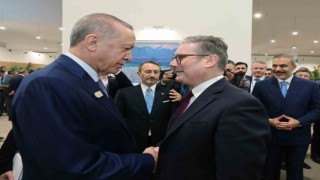Cumhurbaşkanı Erdoğan, İngiltere Başbakanı Starmer ile görüştü