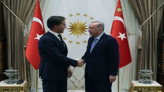 Cumhurbaşkanı Erdoğan, NATO Genel Sekreteri Rutteyi kabul etti