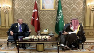 Cumhurbaşkanı Erdoğan, Suudi Arabistan Veliaht Prensi Muhammed Bin Selman ile görüştü