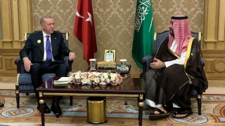 Cumhurbaşkanı Erdoğan Suudi Arabistan’da Veliaht Prens Selman ile Görüştü