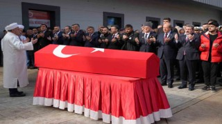 Cumhurbaşkanı Tatarın katılımıyla Kıbrıs gazisi son yolculuğuna uğurlandı