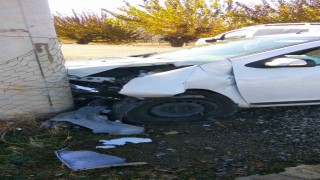 Çüngüşte trafik kazası: 1 yaralı