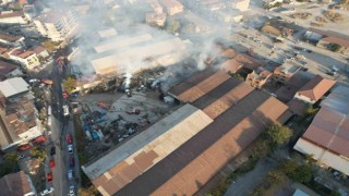 Denizlide metal fabrikasındaki yangın kontrol altına alındı