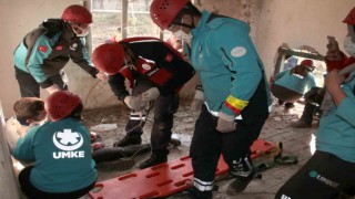 Devrekte geniş kapsamlı afet tatbikatı yapıldı