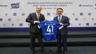 Dilovası Amatör Spor Kulüpleri Malzeme Desteği Dağıtım Töreni gerçekleşti