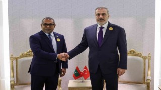 Dışişleri Bakanı Fidan, Maldivler Dışişleri Bakanı Khaleel ile görüştü