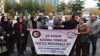 Diyarbakırda kadına yönelik şiddete dikkat çekildi