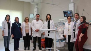 Doğuştan yemek borusu olmayan bebek Elazığda sağlığına kavuştu