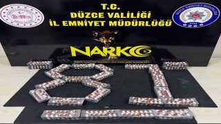 Düzcede bin 735 adet sentetik ecza ele geçirildi