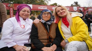 Edirnede kadınlar en lezzetli yemeği yapmak için yarıştı
