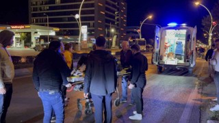 Edirnede motosikletten düşen sürücü yaralandı