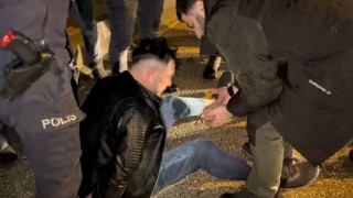 Ekiplerin Dur ikazına uymadı, 30 kilometrelik kovalamaca sonucu yakalandı